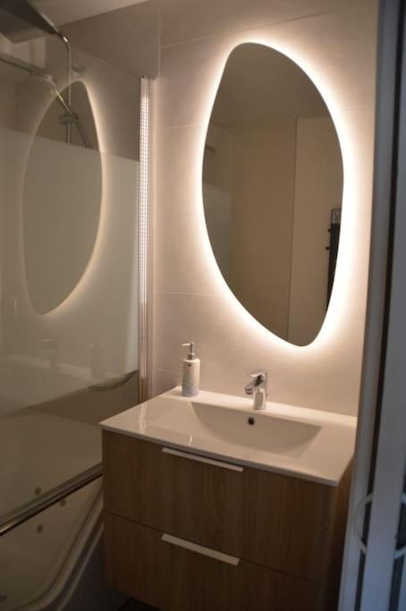 Mini-Duplex Cosy Avec Magnifique Vue Mer Deauville Buitenkant foto