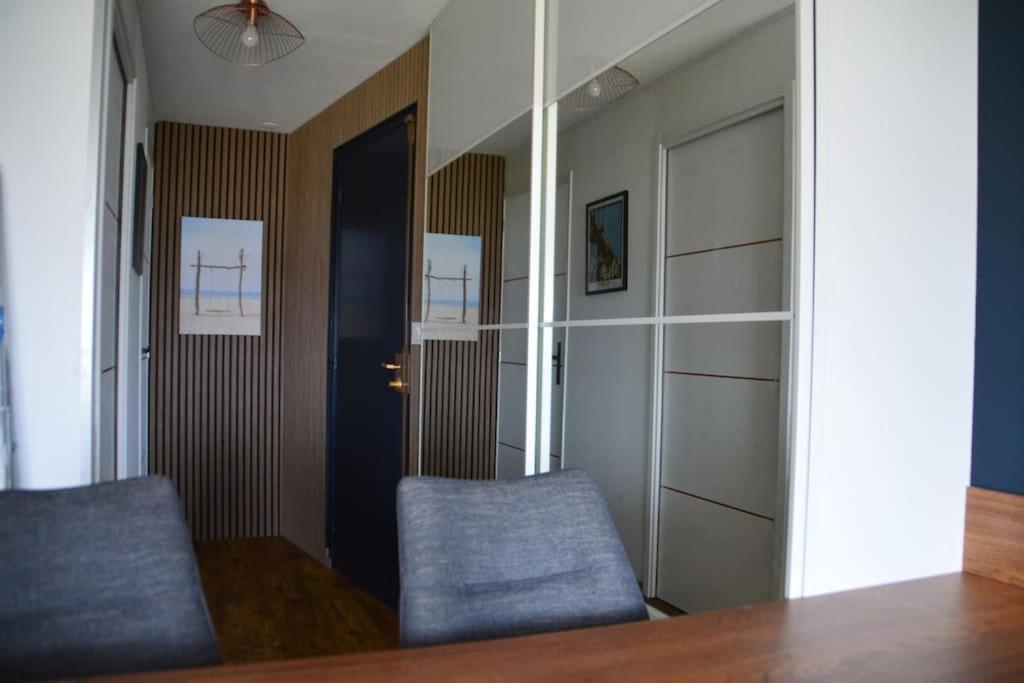 Mini-Duplex Cosy Avec Magnifique Vue Mer Deauville Buitenkant foto
