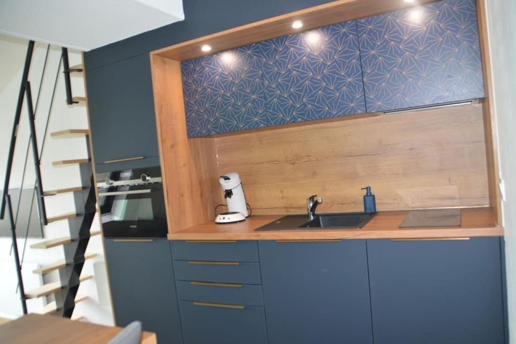 Mini-Duplex Cosy Avec Magnifique Vue Mer Deauville Buitenkant foto